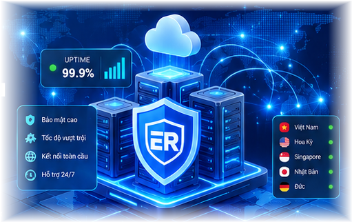 Minh họa hạ tầng home ERENPROXY